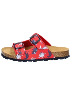 Pantolette "Bioline Universe" in Rot