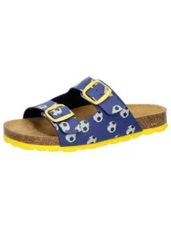 Pantolette "Bioline Universe" in Blau