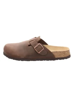 Pantolette Clogs Tieffußbett Habana in braun