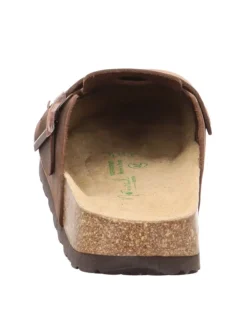 Pantolette Clogs Tieffußbett Habana in braun