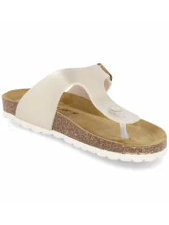 Pantolette in beige