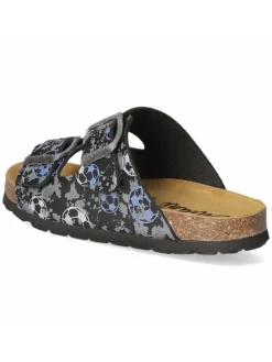 Pantolette in schwarz