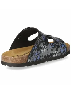 Pantolette in schwarz