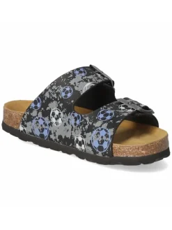 Pantolette in schwarz