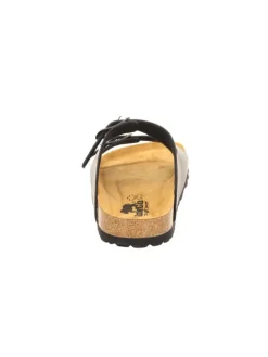 Pantolette in schwarz