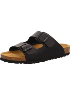 Pantolette in schwarz