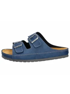 Pantolette "Natural Man" in Blau