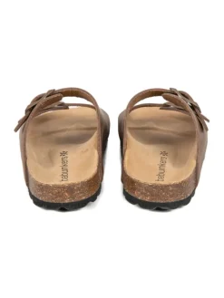 Pantoletten in braun