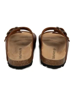 Pantoletten in braun