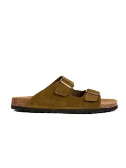 Pantoletten in grün