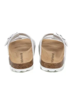 Pantoletten in weiß