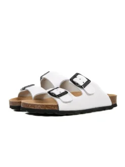 Pantoletten in weiß