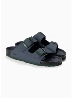 Pantoletten "Atlas" in Dunkelblau