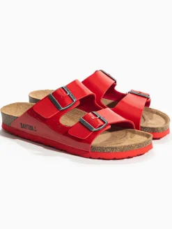 Pantoletten "Baltic" in Rot