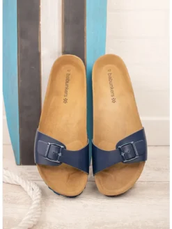 Pantoletten BARTON in blau