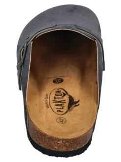 Pantoletten Blog Afelpado in blau