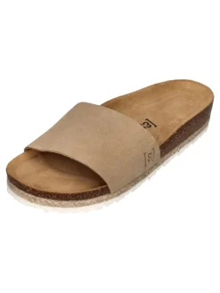 Pantoletten COPINE VELOUR in natur