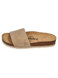 Pantoletten COPINE VELOUR in natur