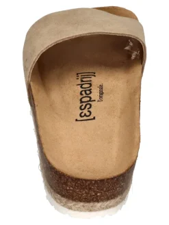 Pantoletten COPINE VELOUR in natur