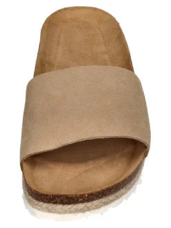 Pantoletten COPINE VELOUR in natur