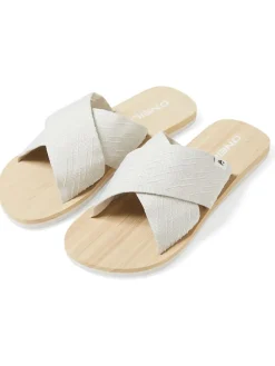 Pantoletten "Ditsy" in Beige