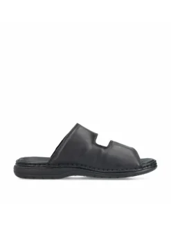 Pantoletten für Herren in schwarz