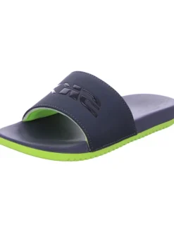 Pantoletten GAMBIX lll - GRAYLER in charcoal/lime