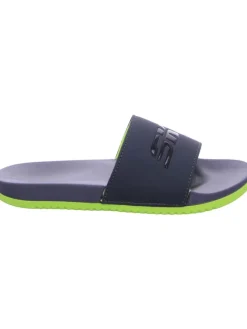 Pantoletten GAMBIX lll - GRAYLER in charcoal/lime
