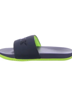 Pantoletten GAMBIX lll - GRAYLER in charcoal/lime