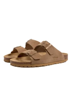 Pantoletten GRANT in braun