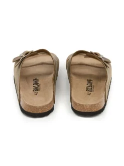 Pantoletten GRANT in khaki