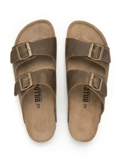 Pantoletten GRANT in khaki