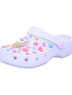 Pantoletten HEART CHARMER - UNICORN DELIGHT in white