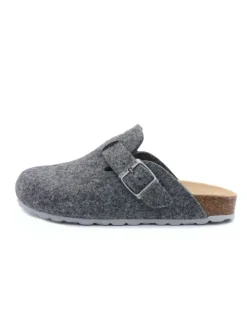 Pantoletten HOME FANTASY in grau