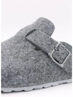 Pantoletten HOME FANTASY in grau