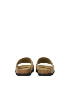 Pantoletten in Beige