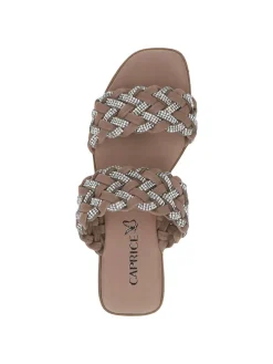 Pantoletten in Beige