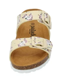 Pantoletten in Beige (Sesame)