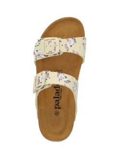 Pantoletten in Beige (Sesame)