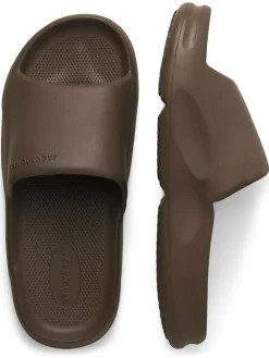 Pantoletten in Braun