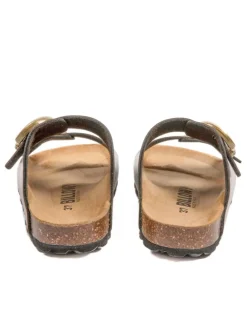 Pantoletten in Braun