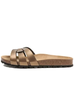 Pantoletten in Braun