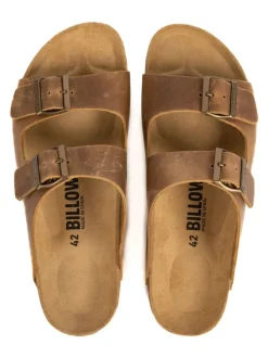 Pantoletten in Braun