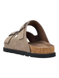 Pantoletten in Braun