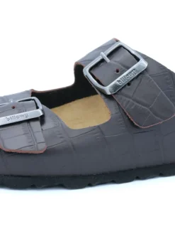 Pantoletten in Braun