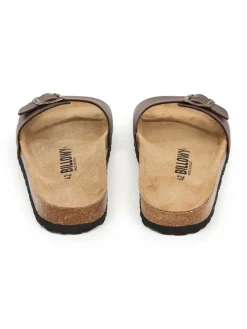 Pantoletten in Braun