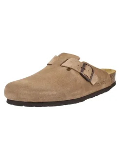 Pantoletten in Camel