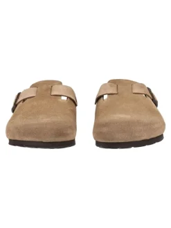 Pantoletten in Camel