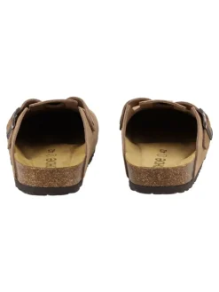 Pantoletten in Camel