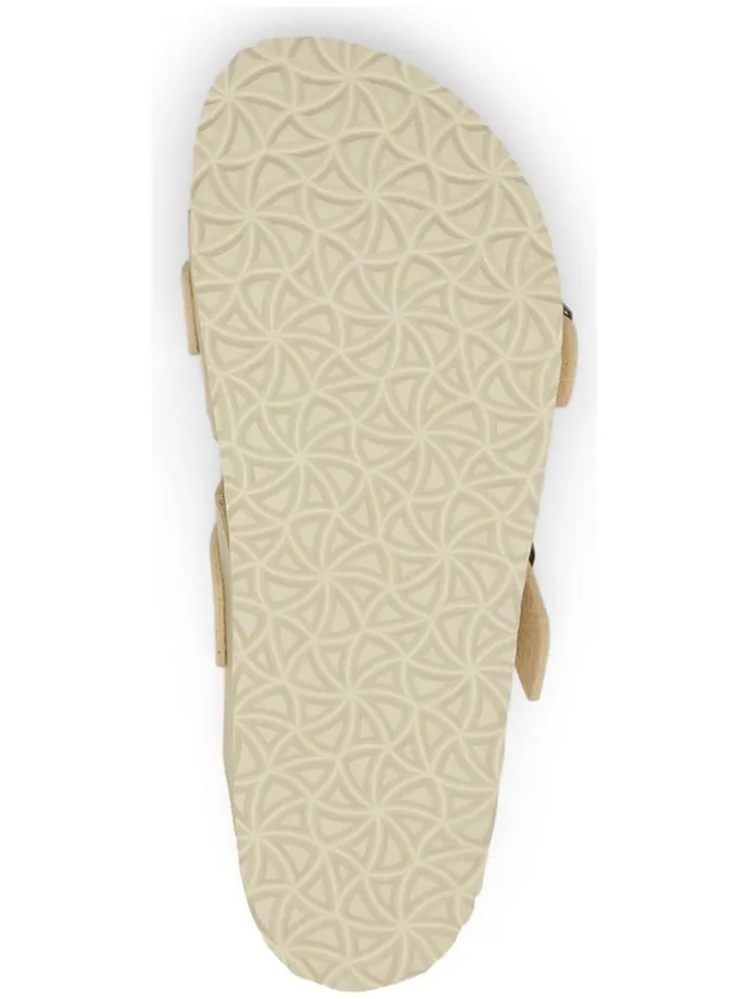 Pantoletten in Creme